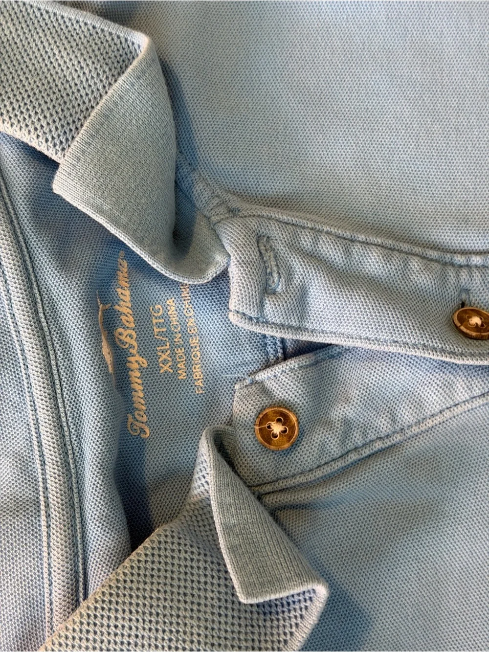 Tommy Bahama Light Blue Polo Shirt